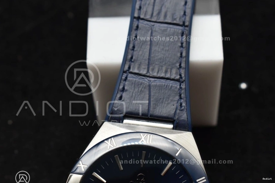 Dial Strap on Gummy VSF Best Ceramic SS Super Blue Blue Edition Clone 1:1 Blue A8900 Constellation 1223